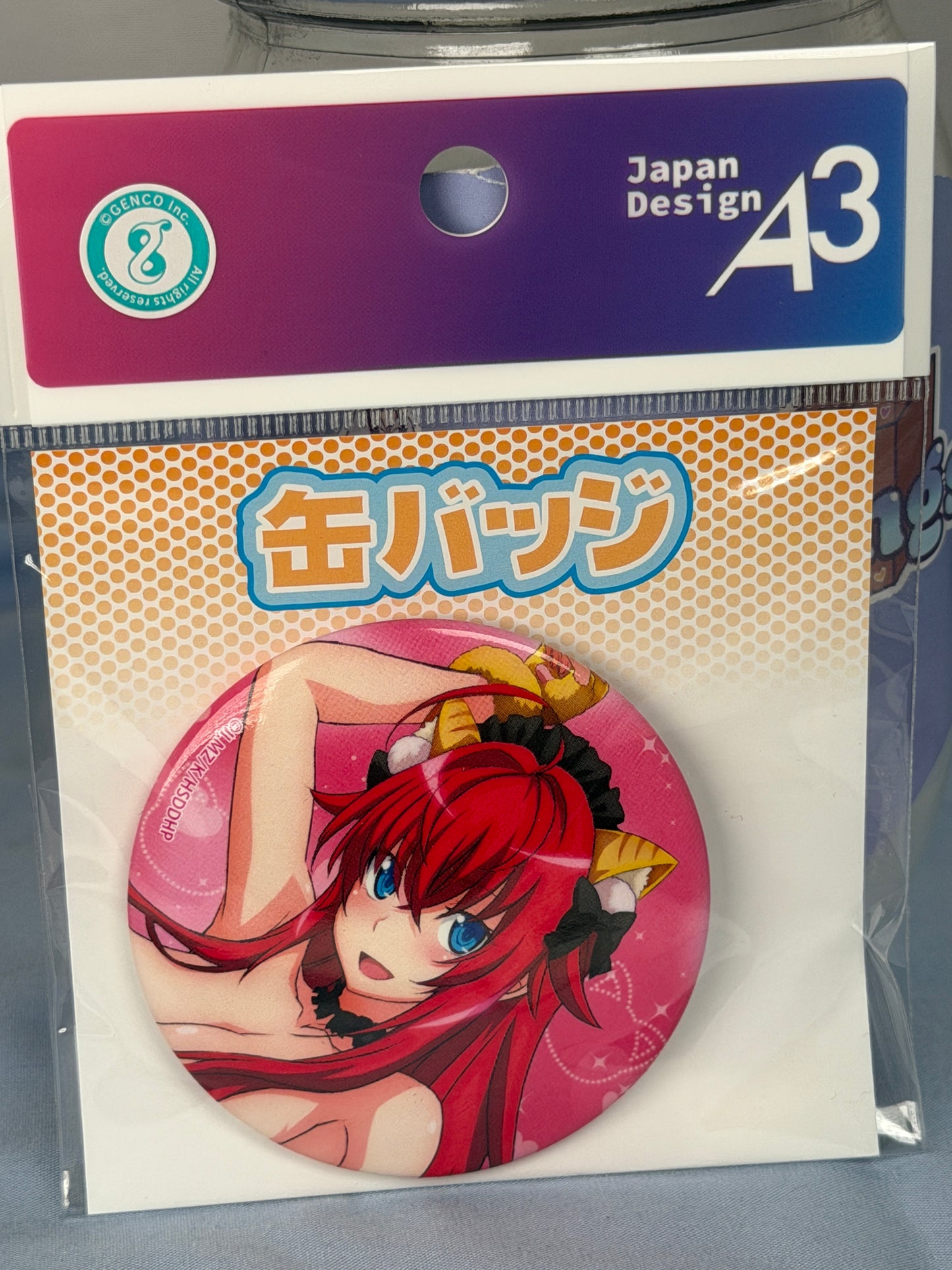 Rias Gremory Close Up Button Badge High School DxD HERO eeo Lottery