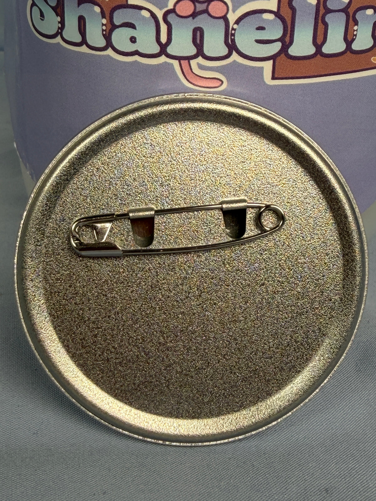 Naoya Toudou Silver Can Badge Pin Persona 1 30th Anniversary Animate Popup