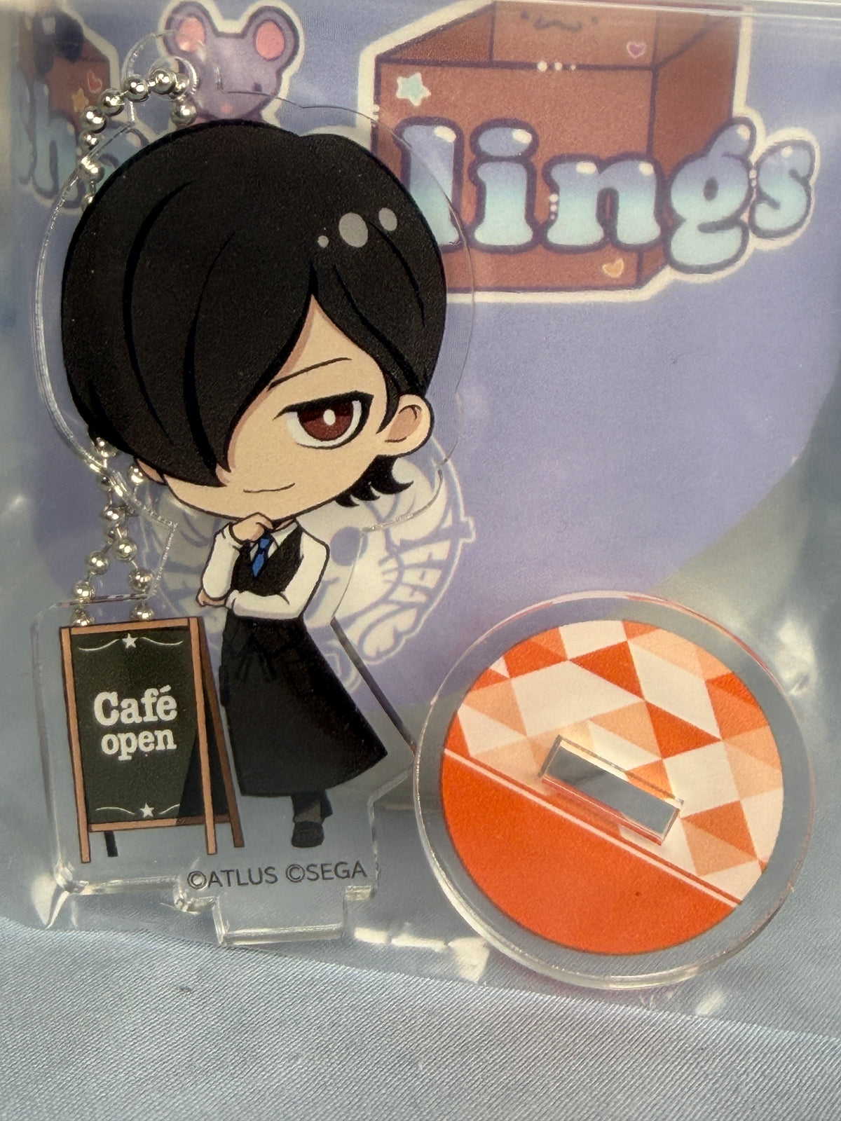 Jun Kurosu Acrylic Keychain Stand Persona 25th Anniversary Café