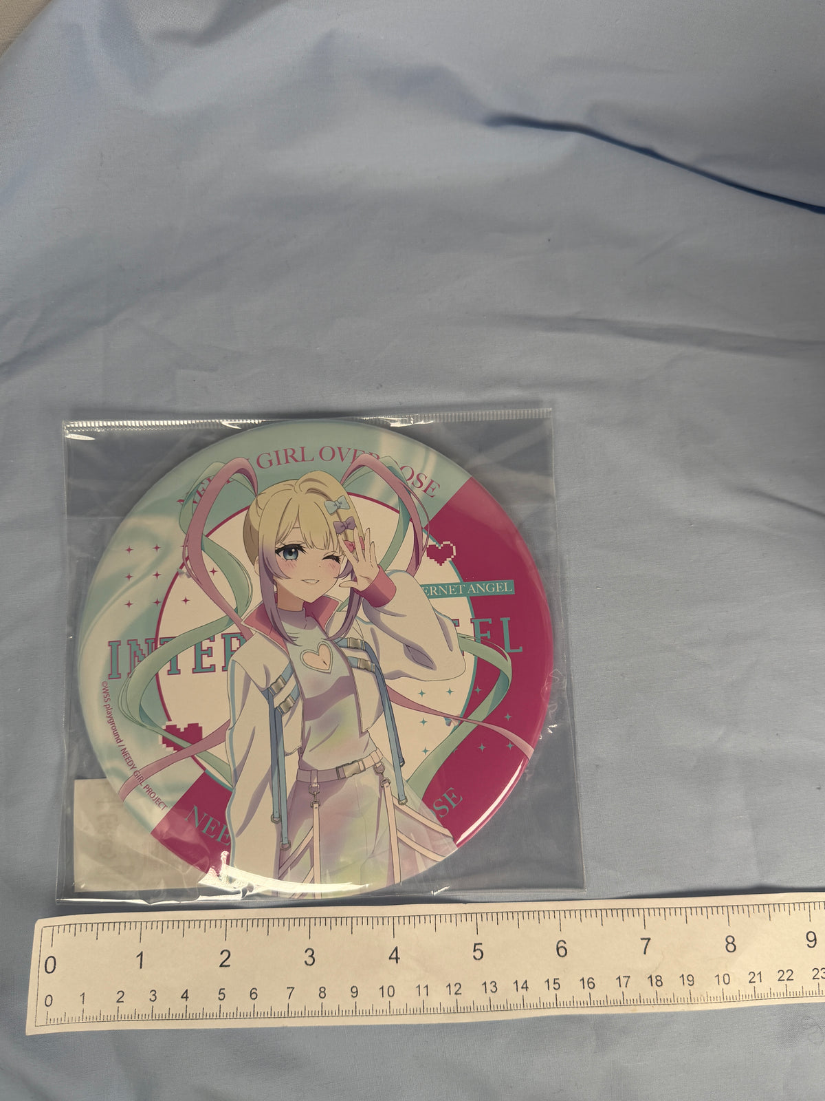 KAngel Tactical Outfit Large Can Badge Pin Needy Streamer Overload Arma Bianca