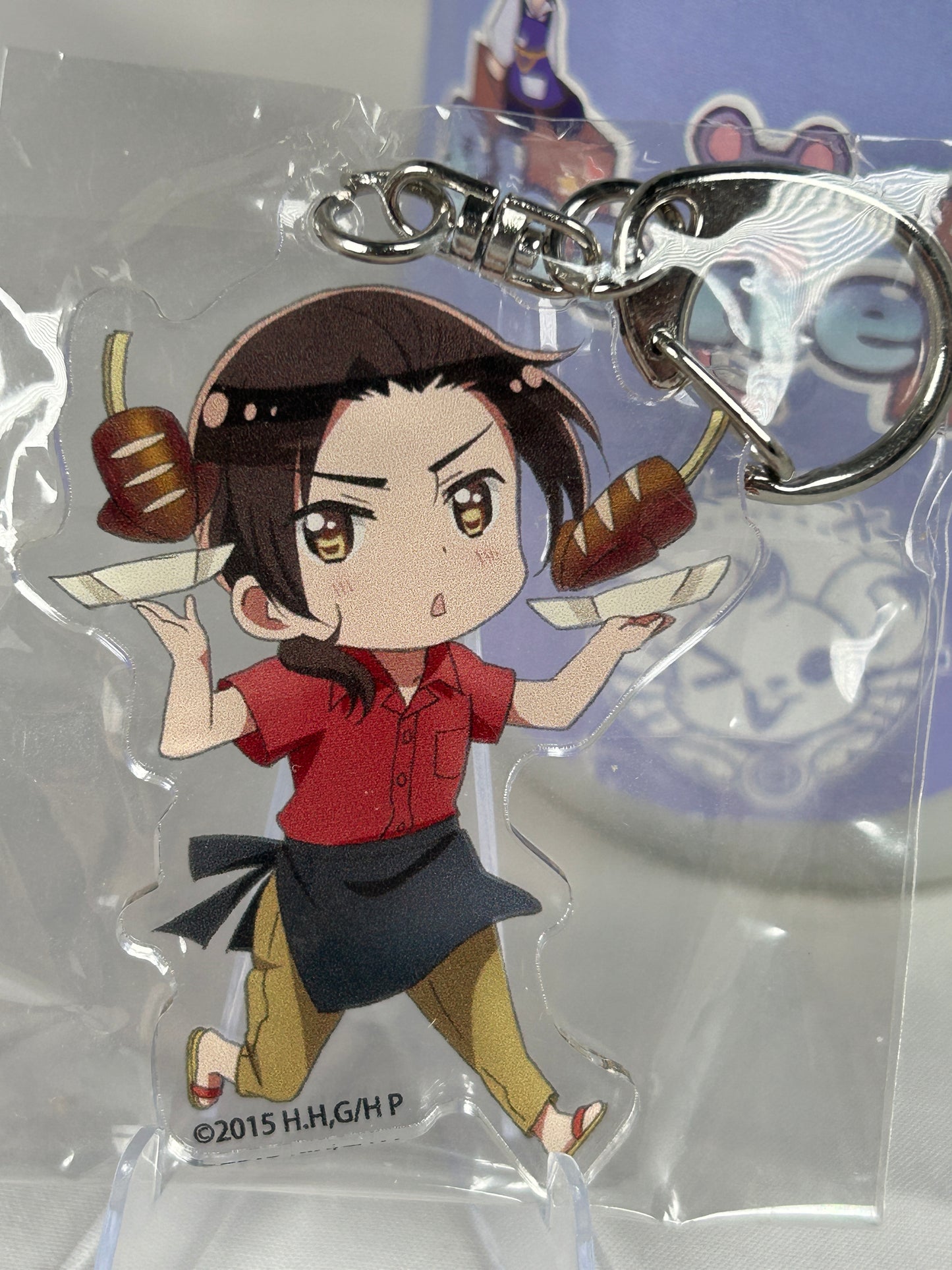 China Summer Acrylic Keychain Hetalia The World Twinkle Animate 2015