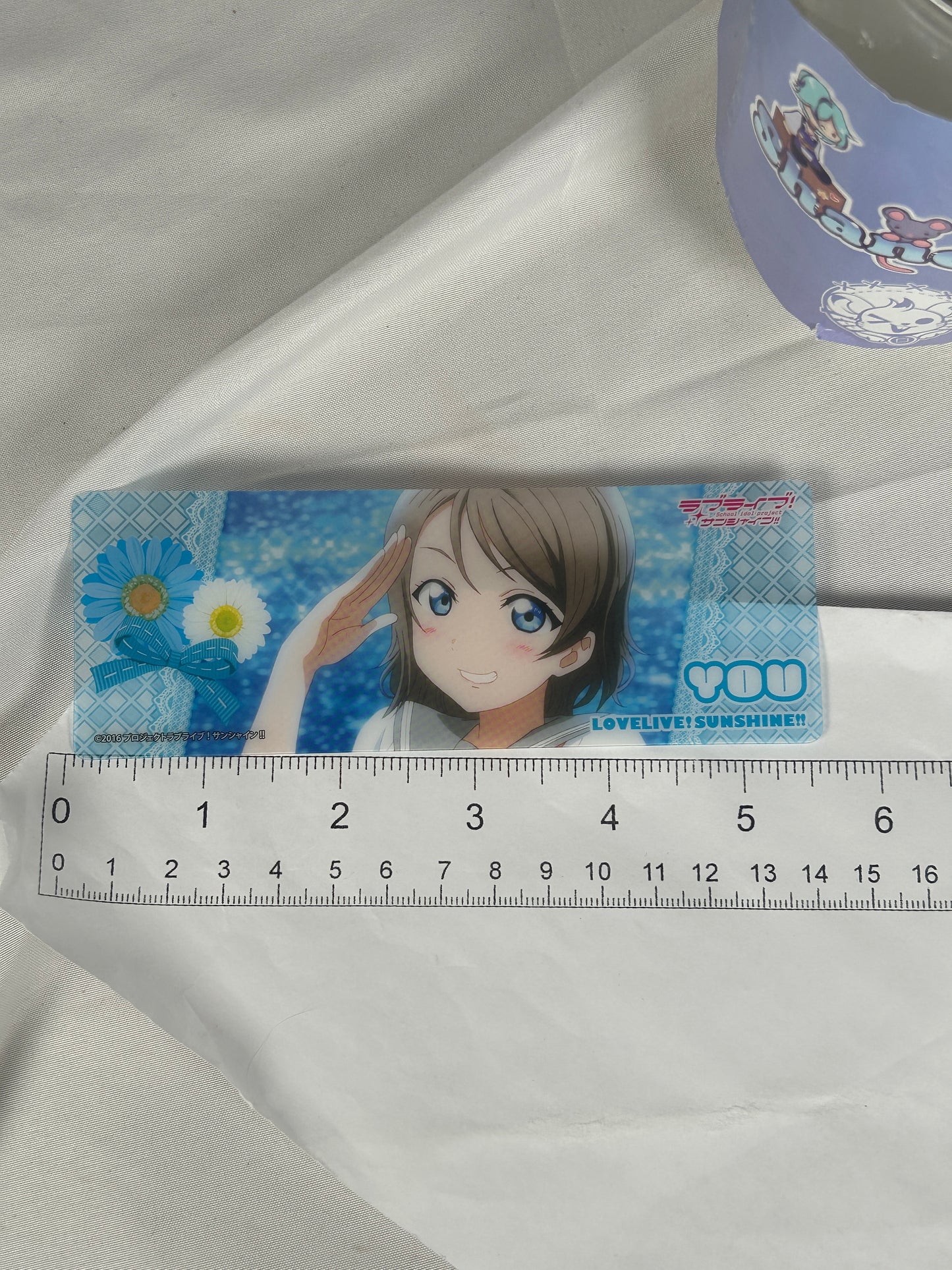 You Watanabe Anime Visual Plastic Bookmark Love Live Aqours Sunshine