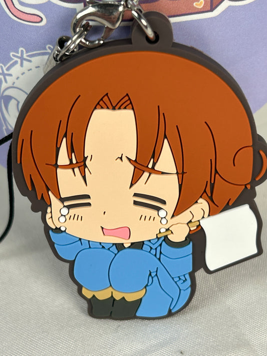 Italy ViVimus Rubber Keychain Hetalia The World Twinkle Deen Movic 2015