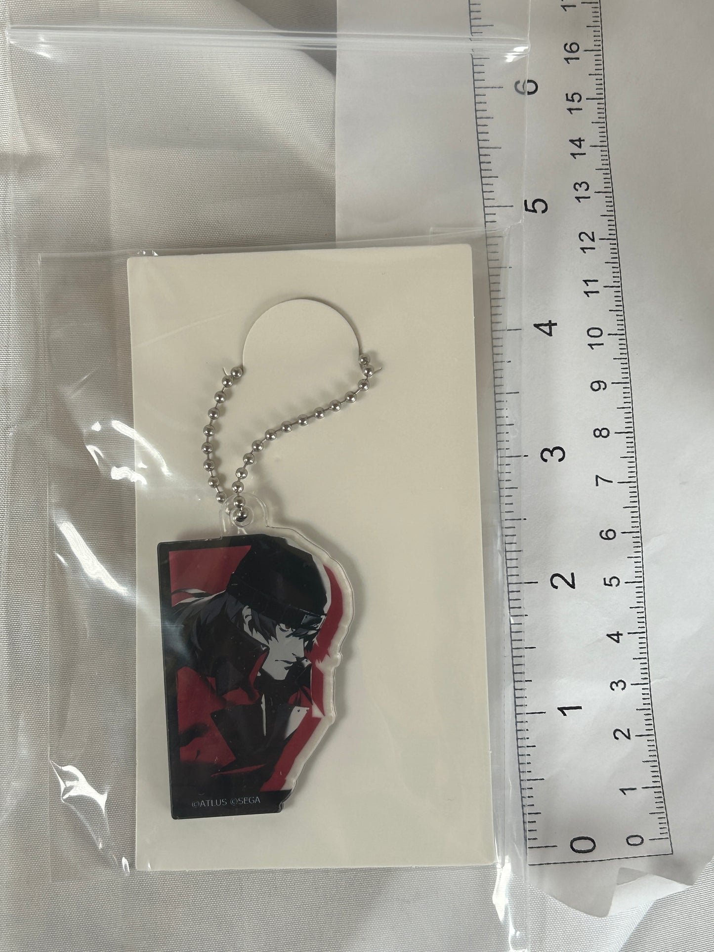 Shinjiro Aragaki Portrait Acrylic Keychain Persona 3 Reload