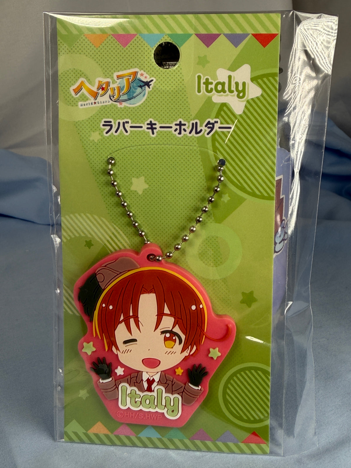 Italy Rubber Keychain Hetalia World Stars Seria Collaboration