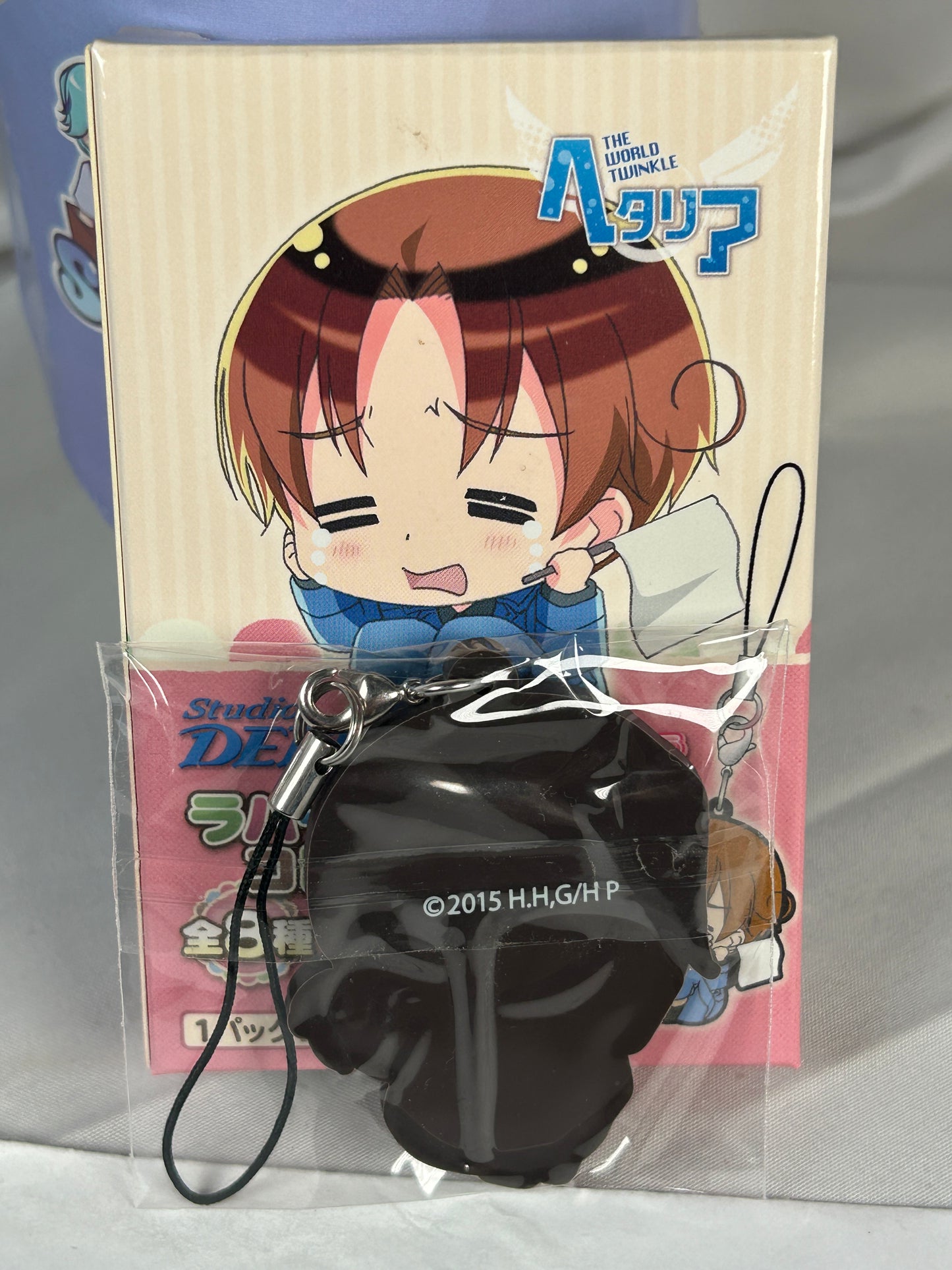 China ViVimus Rubber Keychain Hetalia The World Twinkle Deen Movic 2015