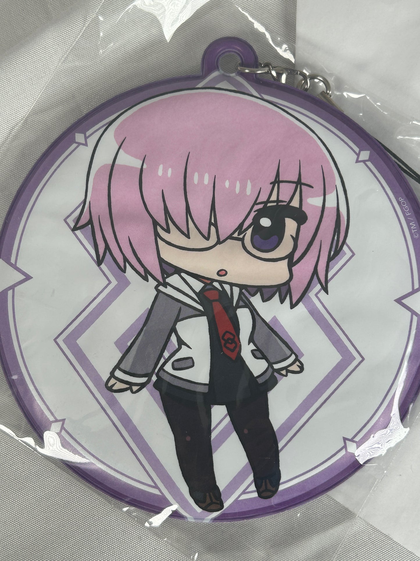 Mash Kyrielight Cushion Strap Keychain Fate Grand Order