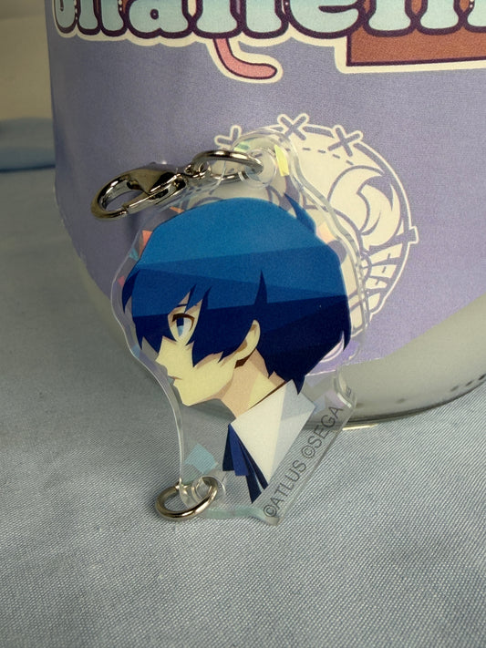 Makoto Yuki Battle Icon Acrylic Keychain Charm Persona 3 Reload