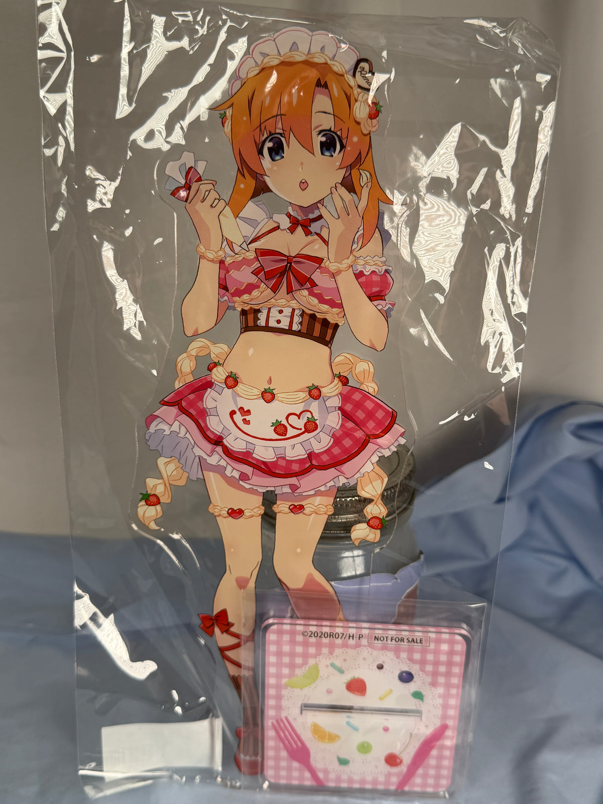 Rena Ryugu Large Acrylic Stand Higurashi When They Cry Moe Café Lottery Prize A