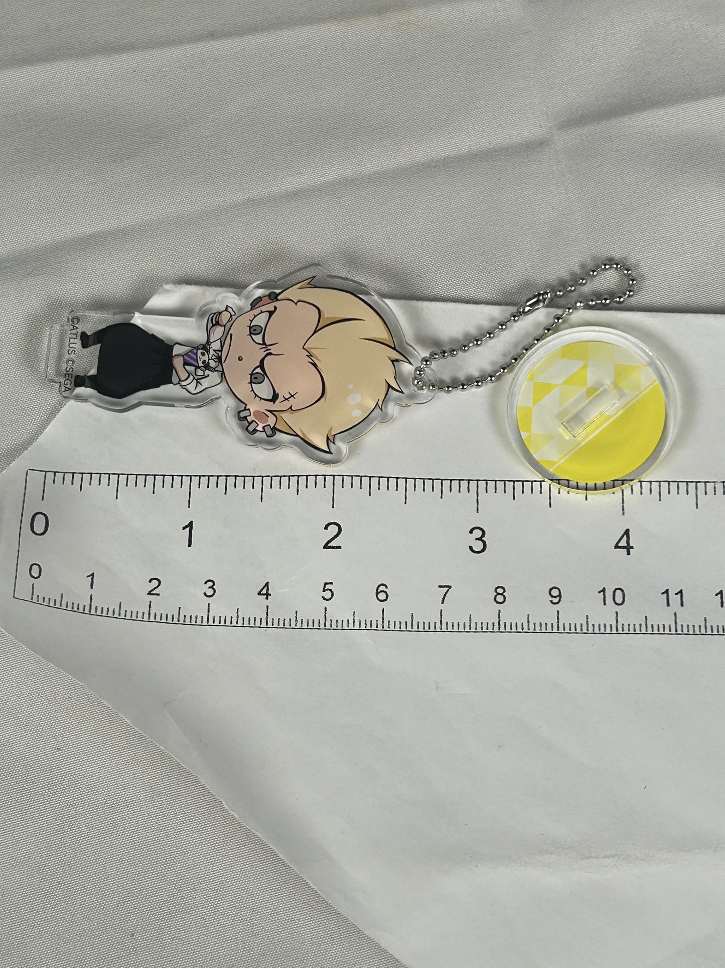 Kanji Tatsumi Acrylic Stand Keychain Persona 25 Anniversary Café Persona 4