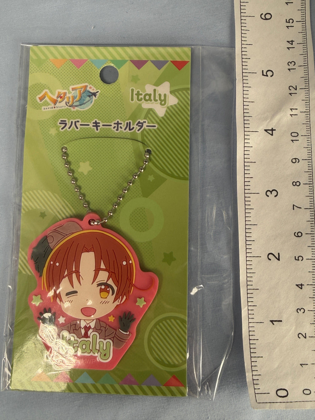Italy Rubber Keychain Hetalia World Stars Seria Collaboration