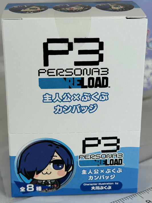 Unopened Persona 3 Reload Makoto Yuki Protagonist x Bukubu Can Badge