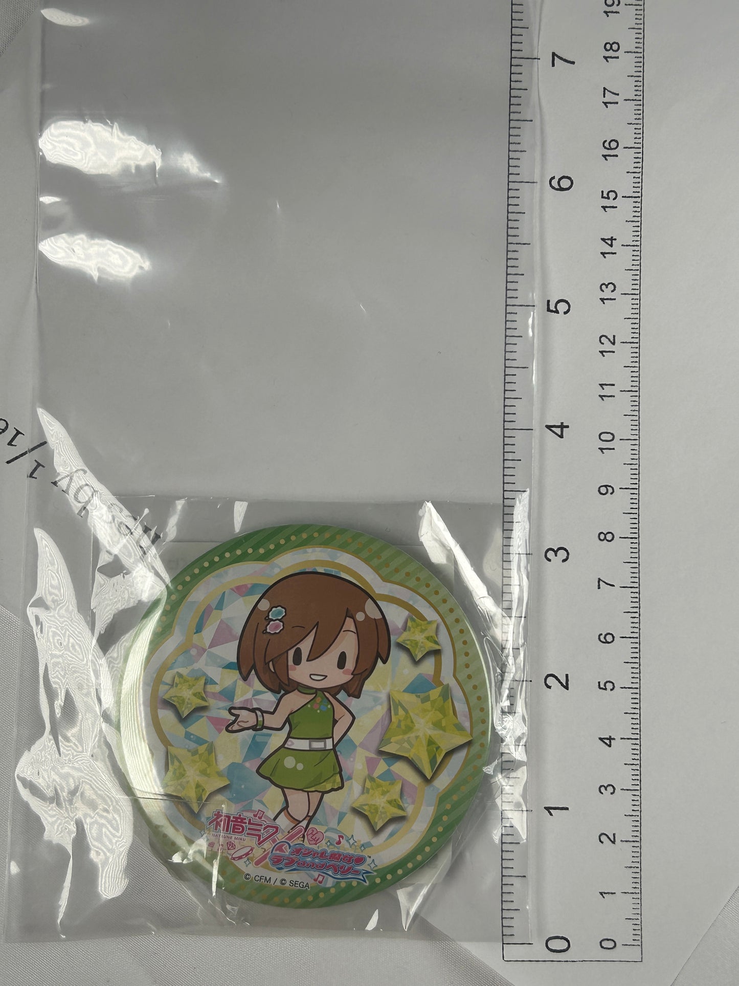 Meiko Badge Vocaloid Love and Berry SEGA Lottery Fuwa Puchi