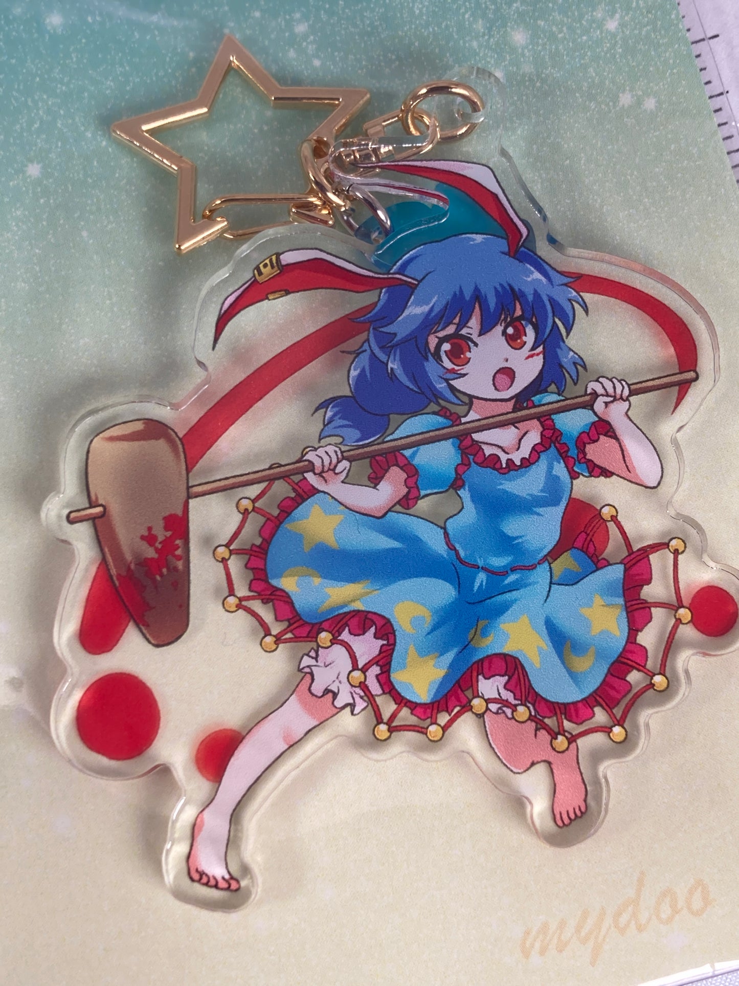Tsukishiro Seiran Star Acrylic Keychain Touhou Project mydoo