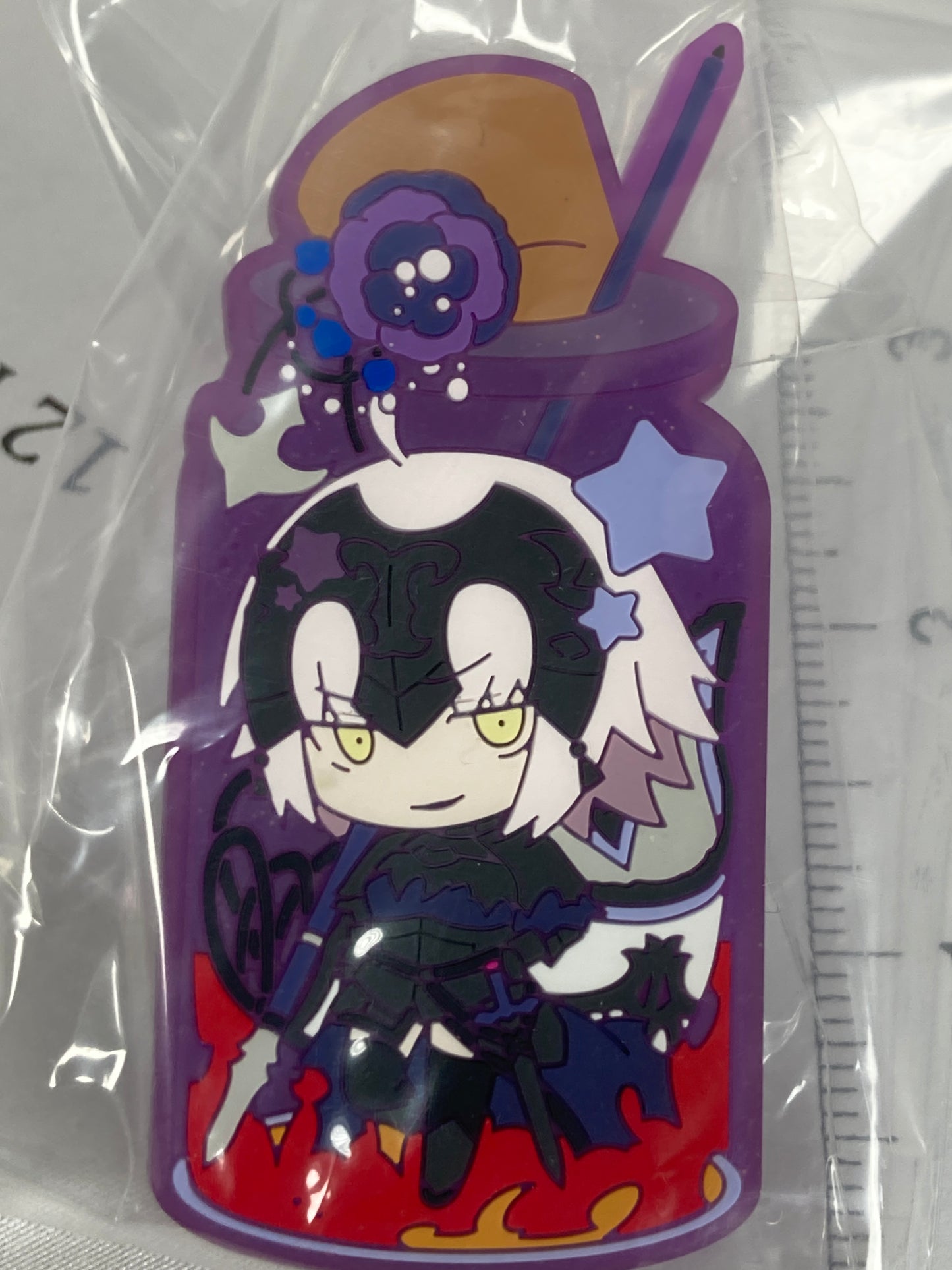 Jeanne d'Arc Alter Charatoria Rubber Clip Fate Grand Order