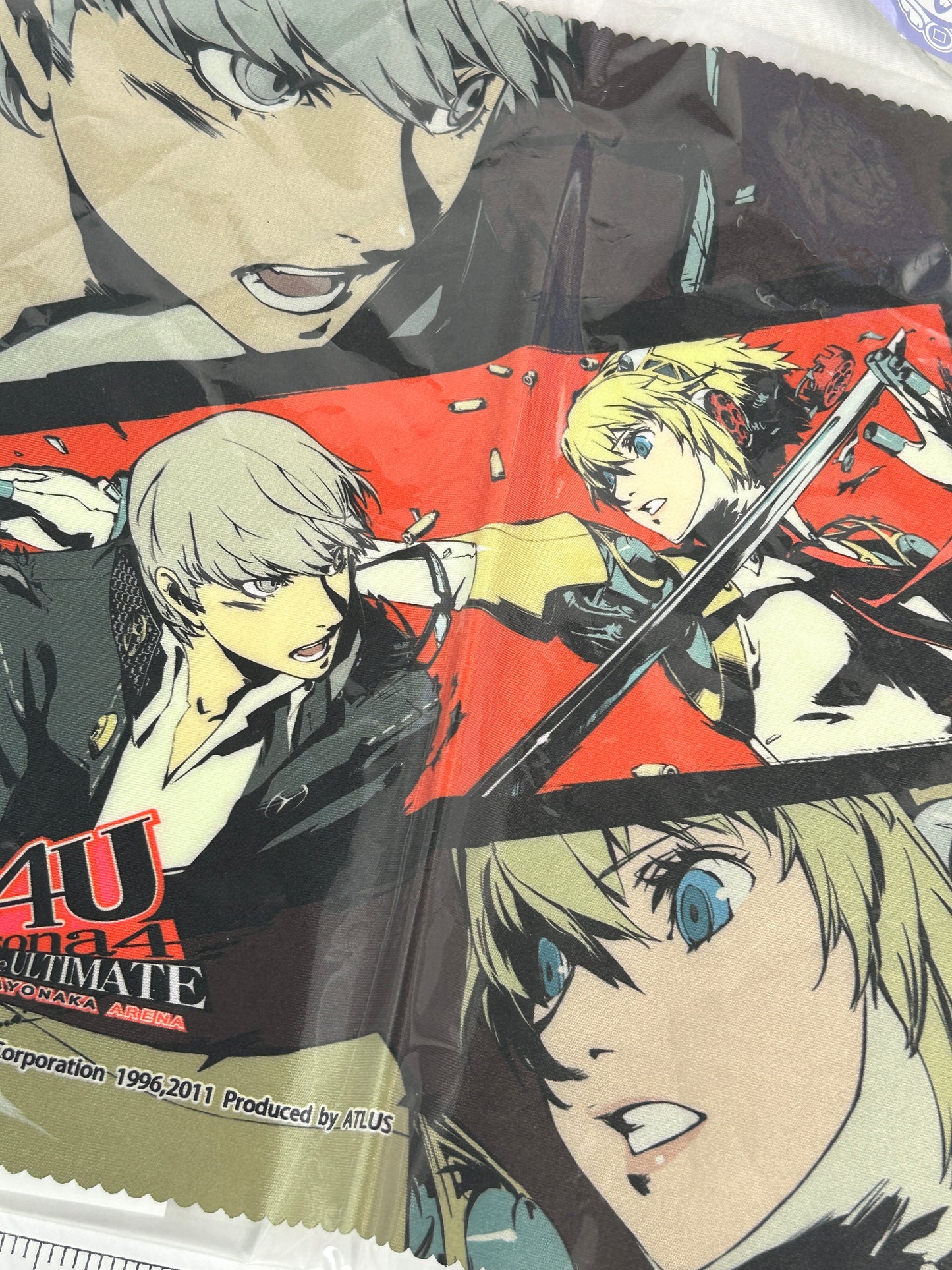 Yu Narukami Aigis Hand Cloth Towel Persona 4 The Ulitmate
