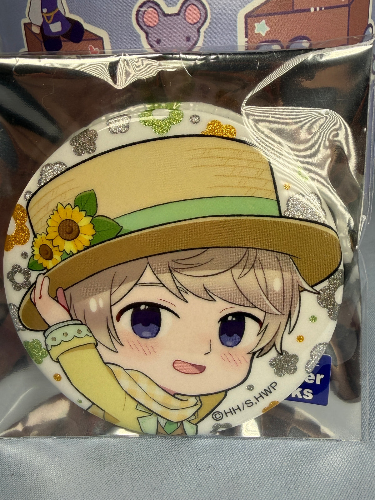 Russia Chibi Flower Parade Can Badge Pin Hetalia World Stars