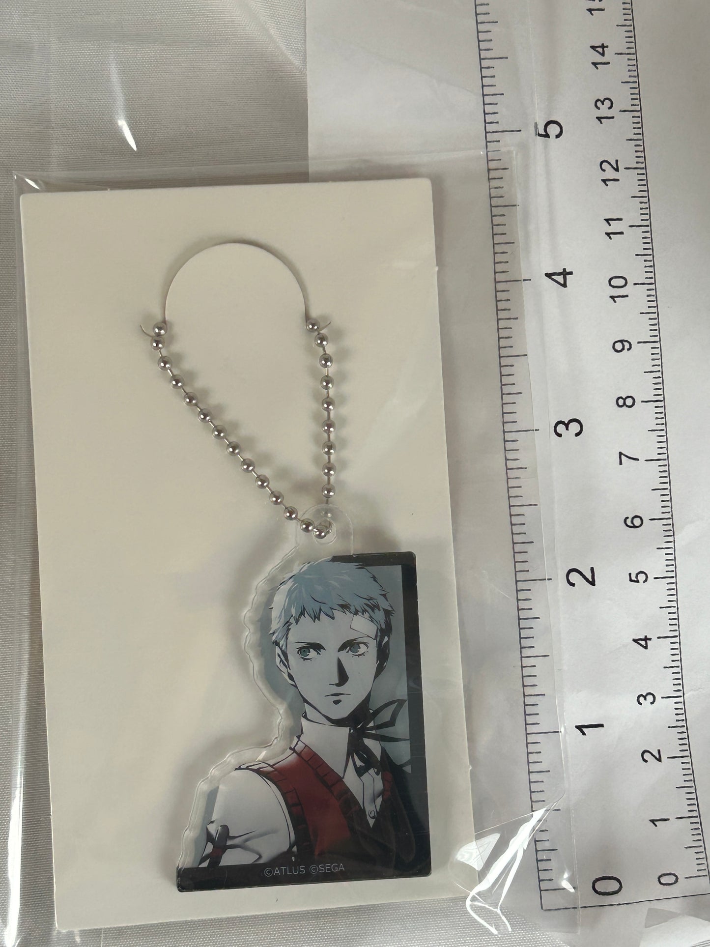 Akihiko Sanada Portrait Acrylic Keychain Persona 3 Reload