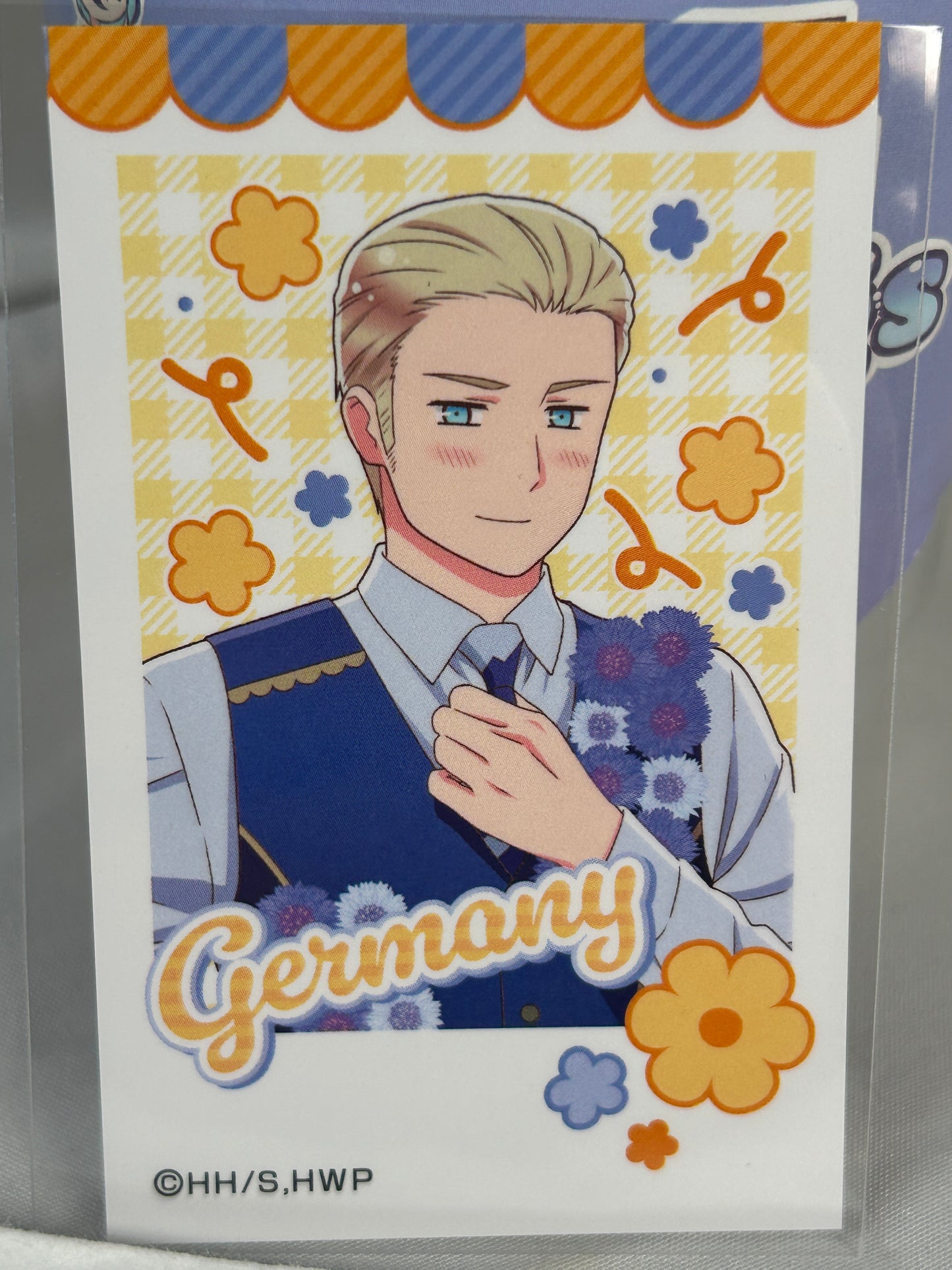 Germany Flower Parade Ver. Polaroid Photo Hetalia World Stars Medicos