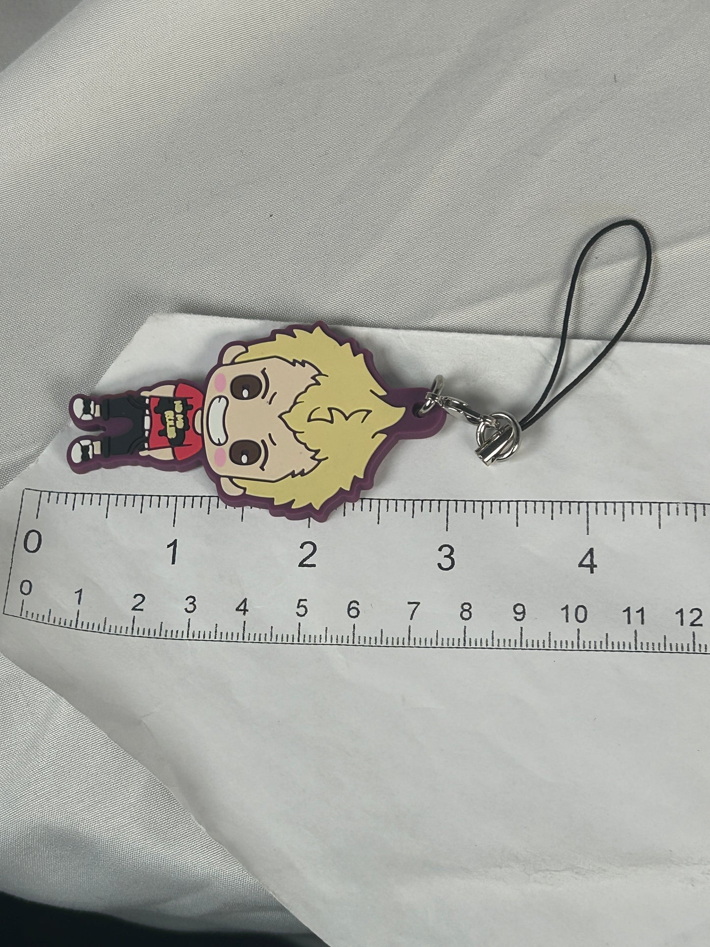 Ryuji Sakamoto Skull Rubber Strap Keychain Persona 5