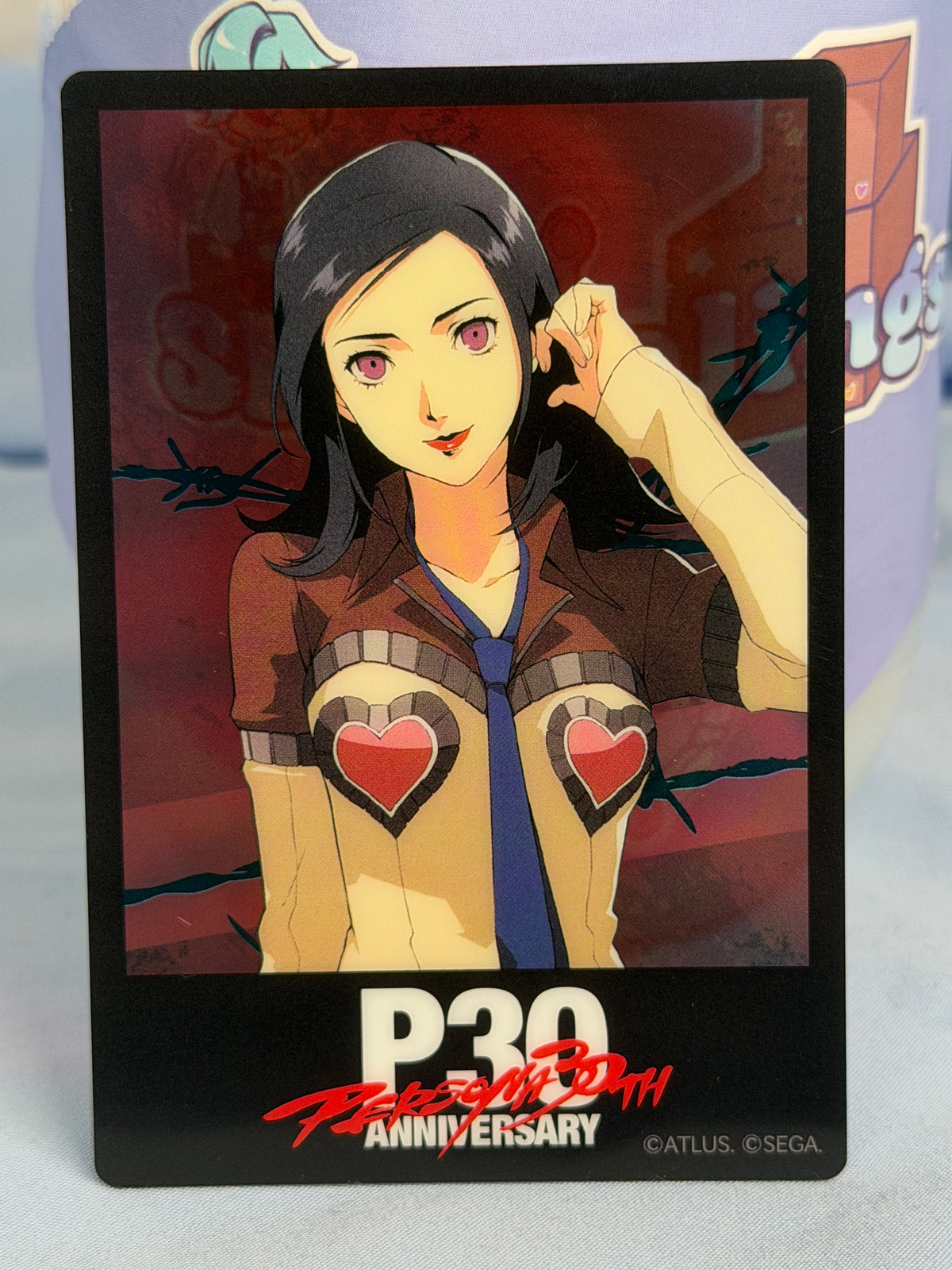 Maya Amano Holo Transparent Card Persona 2 Eternal Punishment 30th Anniversary