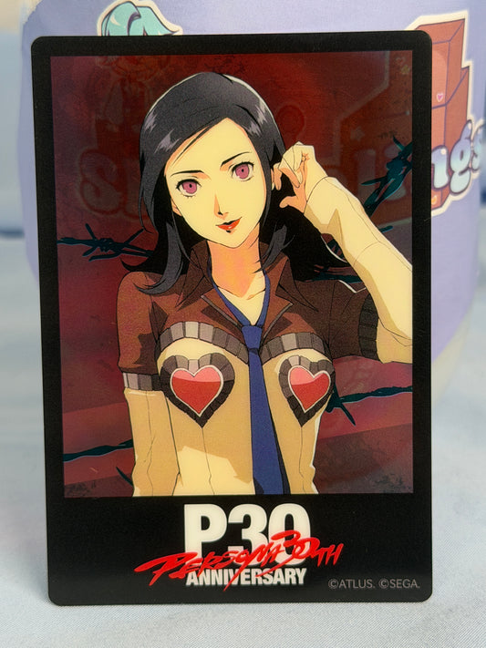 Maya Amano Holo Transparent Card Persona 2 Eternal Punishment 30th Anniversary