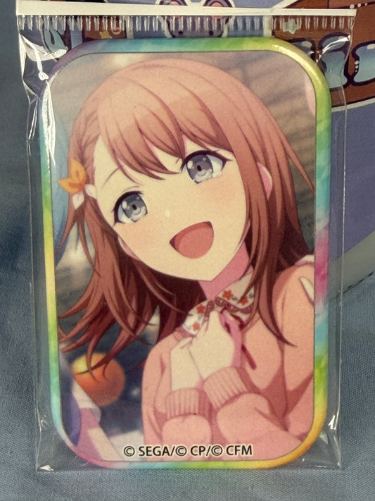 Hanasato Minori Blessings From My Friends Square Badge Pin Project Sekai