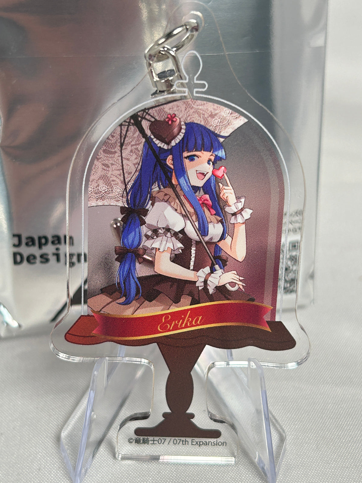 Erika Furudo Dolce Ver Vase Acrylic Keychain Umineko When They Cry A3