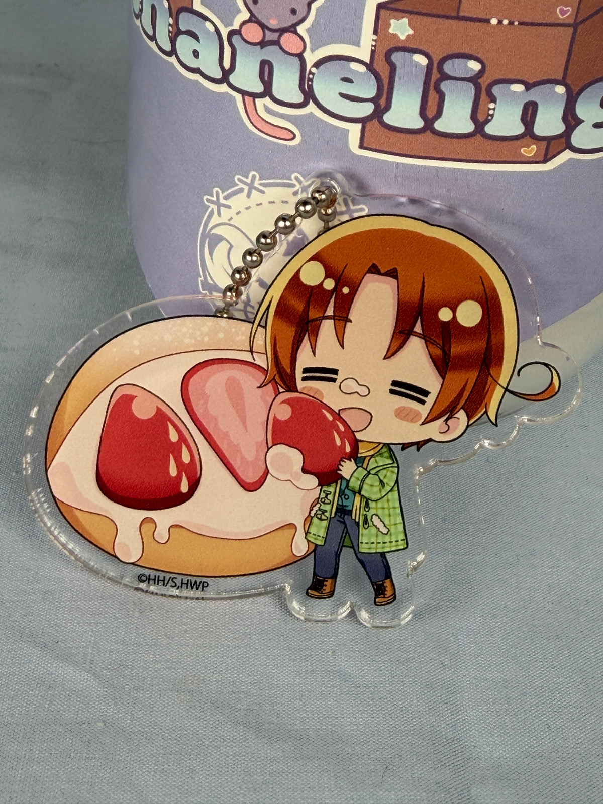 Italy Yummy! Acrylic Keychain Hetalia World Stars
