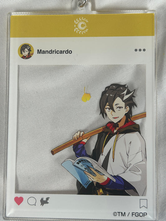 Mandricardo Instagram Acrylic Keychain