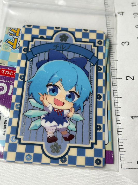 Chibi Cirino Illustration Card NIC Touhou Project