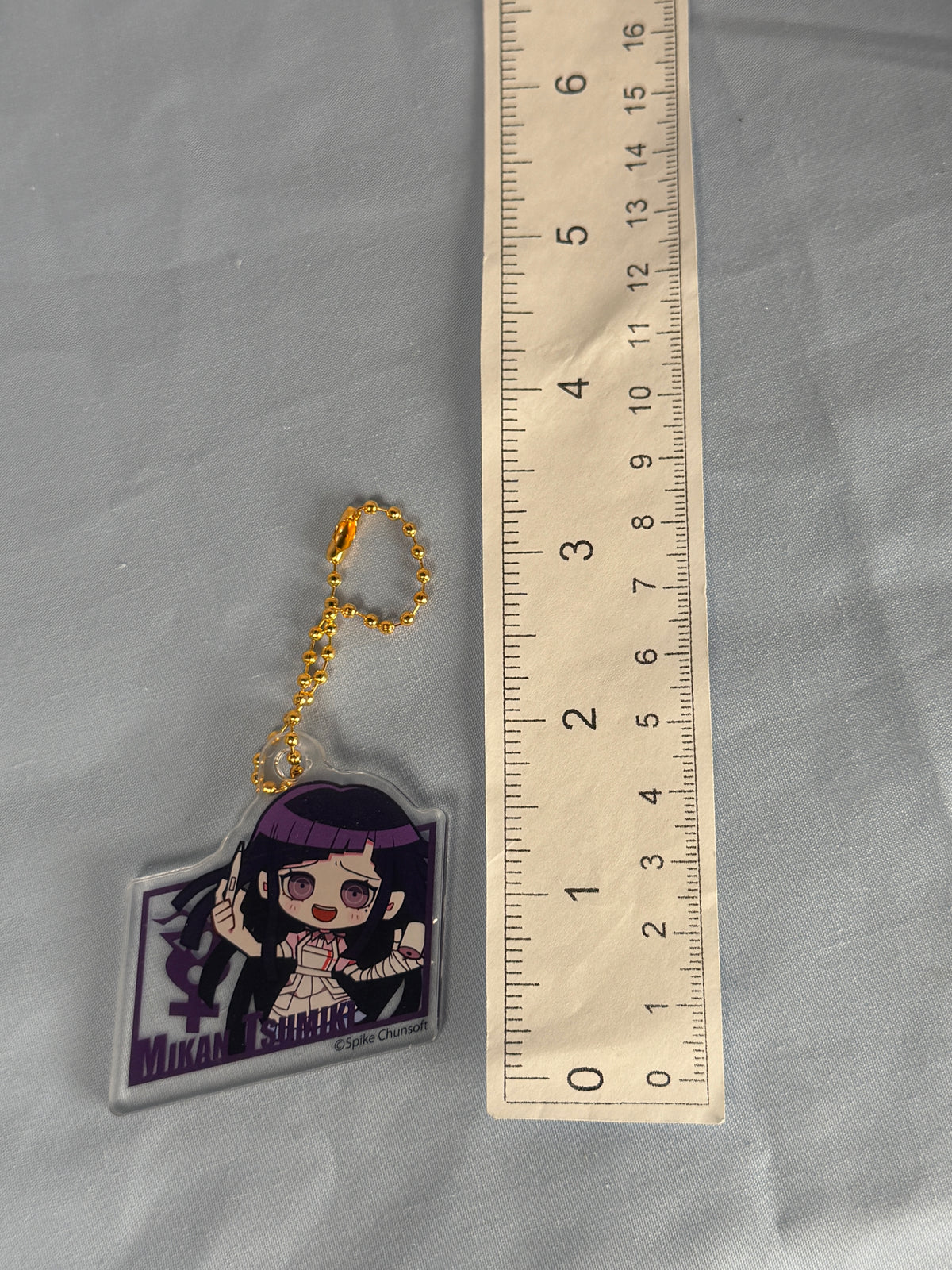 Chibi Mikan Tsumiki Acrylic Keychain Danganronpa 2 Illustrator Collection