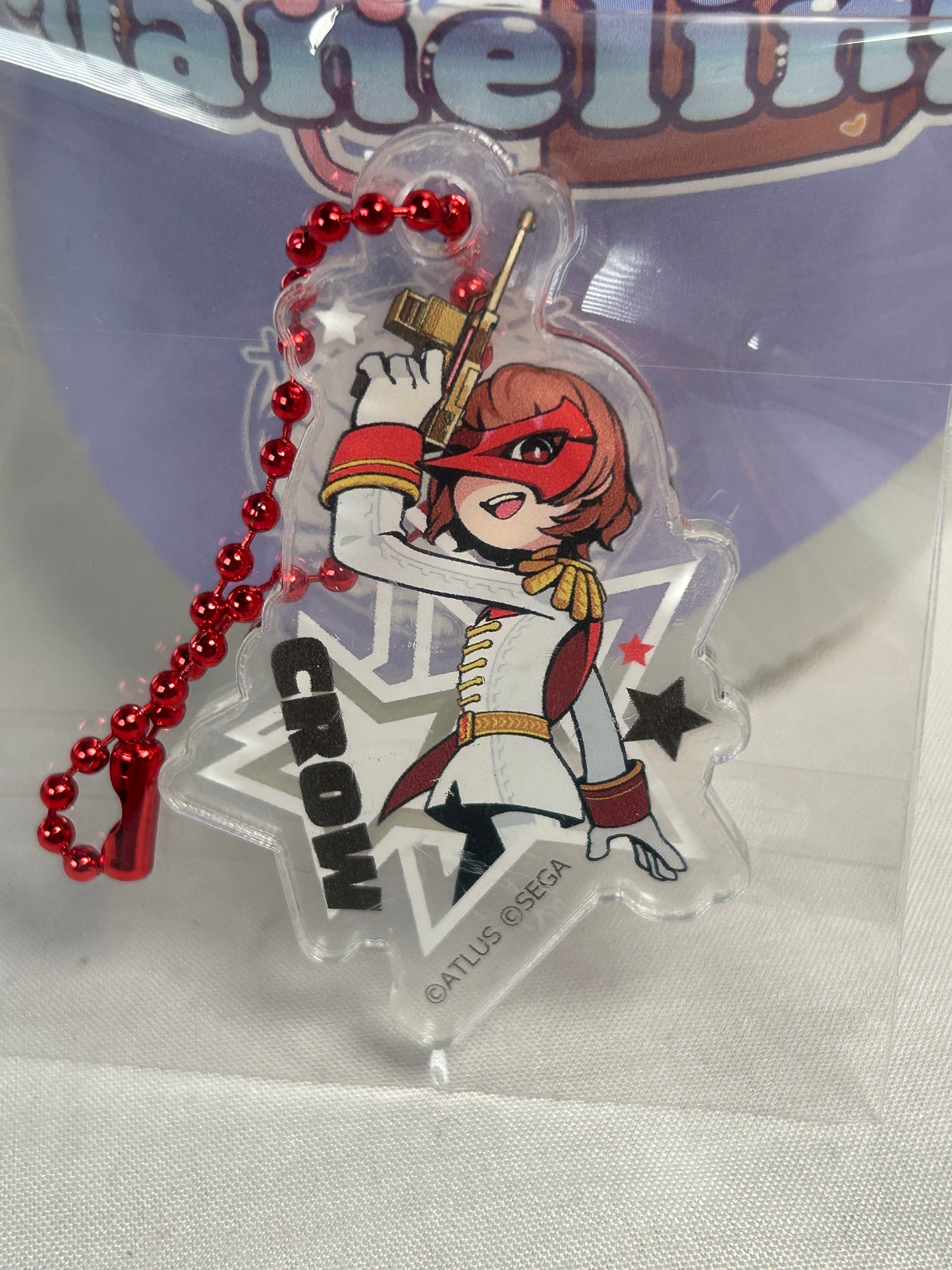 Goro Akechi Crow Acrylic Keychain Persona 5 Tactica