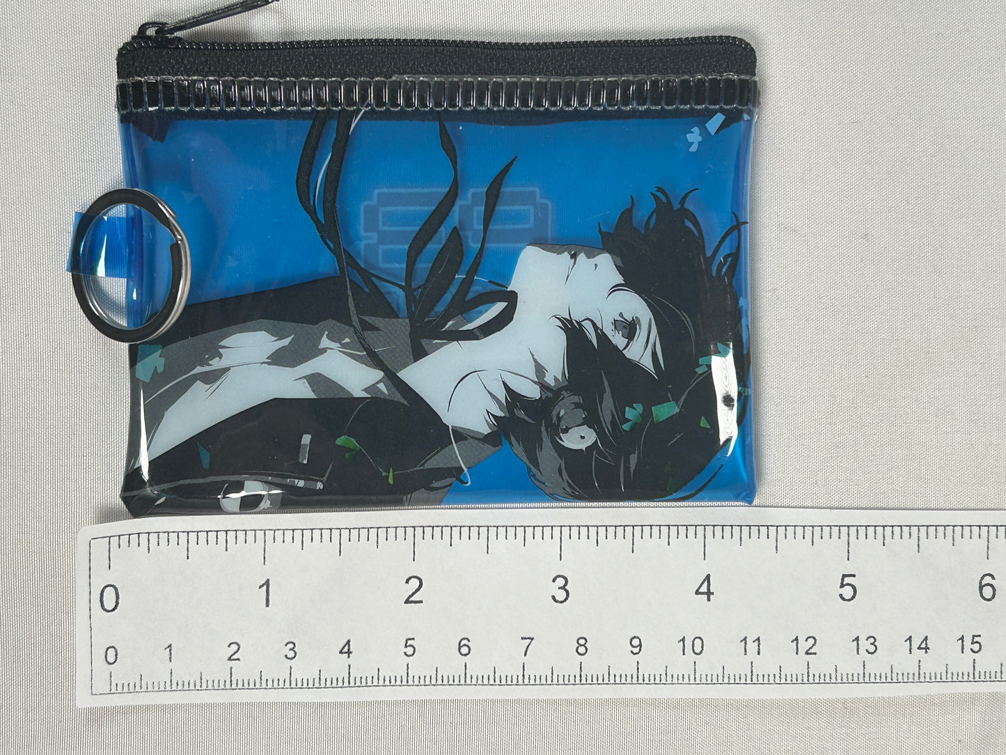 Makoto Yuki Art Plastic Pouch Blue Persona 3 Reload