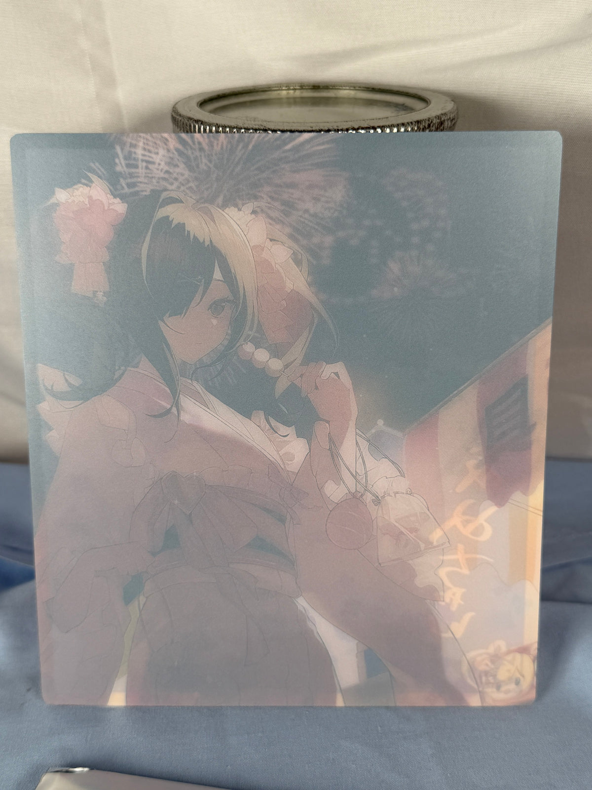 Ame-Chan Yukata Signed Plastic Display Needy Streamer Overload