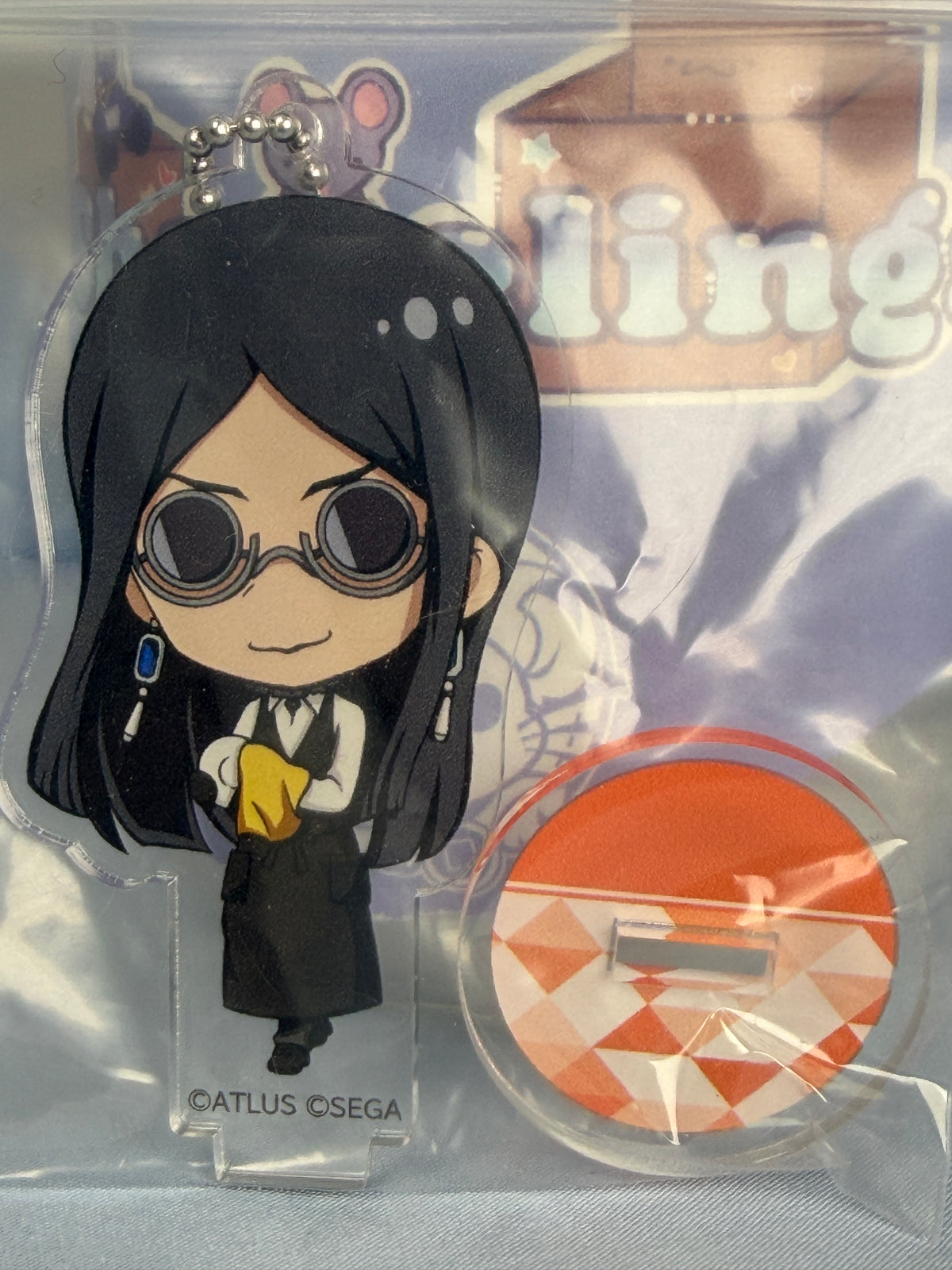 Baofu Acrylic Keychain Stand Persona 25th Anniversary Café