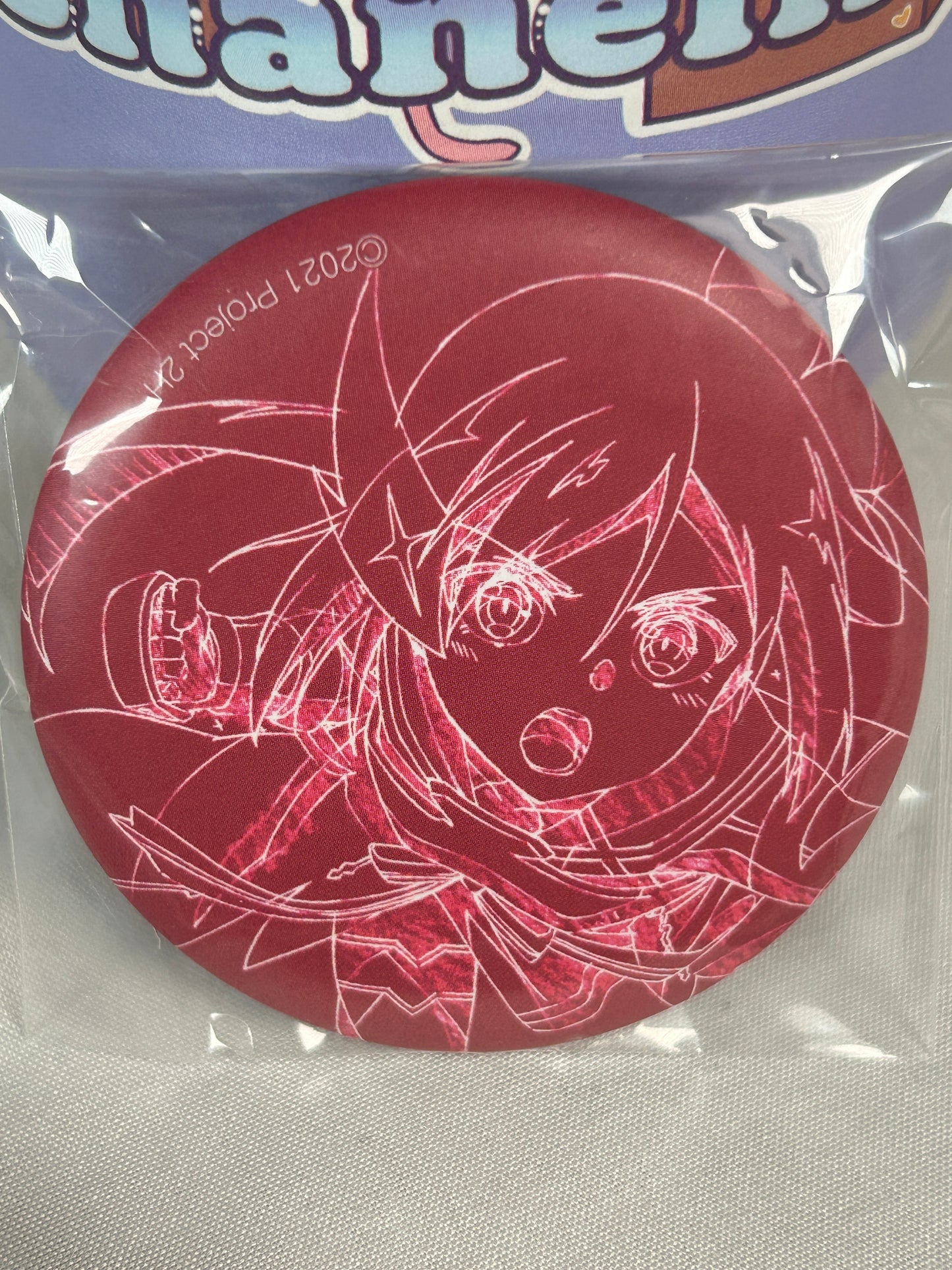 Yuuki Yuuna Can Badge Button Yuuki Yuuna is a Hero