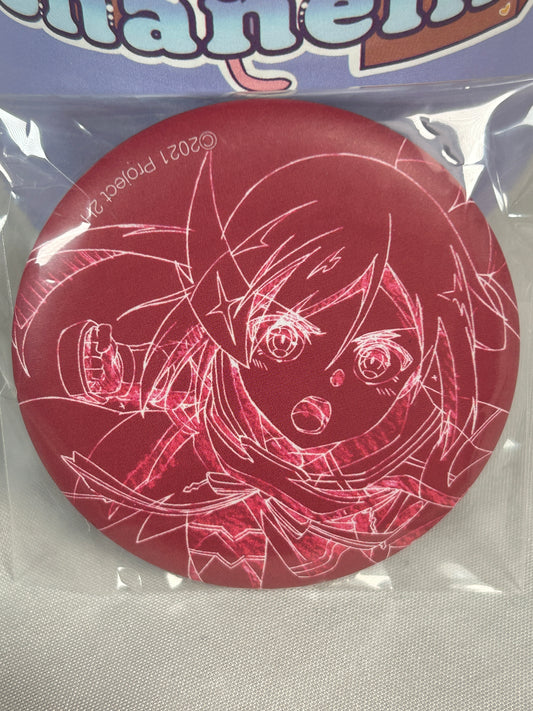 Yuuki Yuuna Can Badge Button Yuuki Yuuna is a Hero