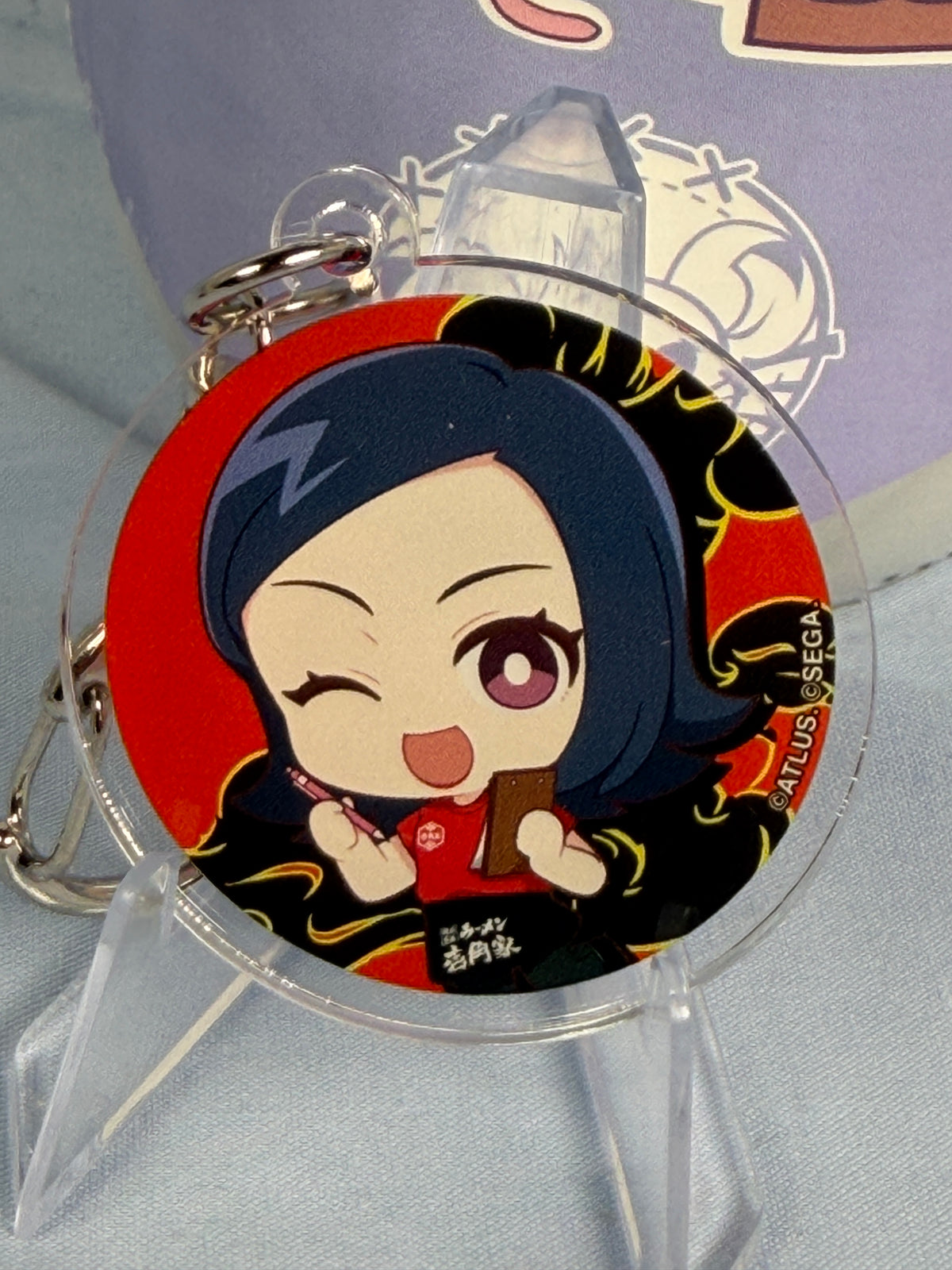 Maya Amano Ramen Acrylic Keychain Persona 2 Eternal Punishment Ichikakuya