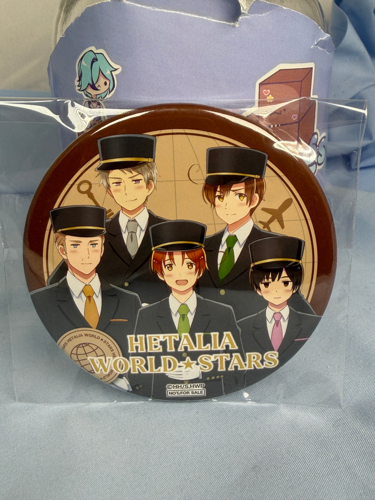 Hetalia World Stars Badge Sunshine City Prince Hotel Collaboration