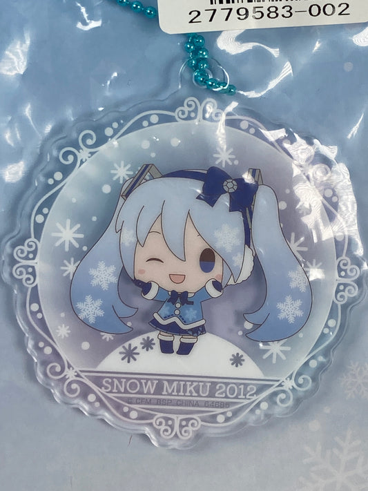 Snow Hatsune Miku Acrylic Strap Third Season Ichiban Kuji K-15 Prize Vocaloid