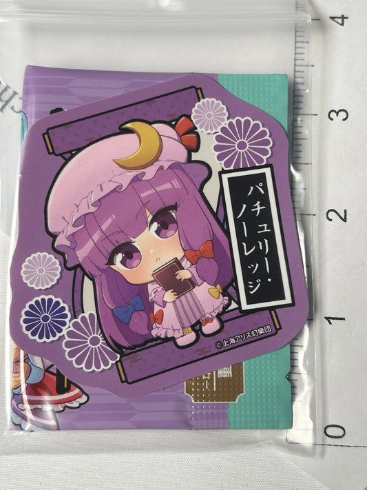 Chibi Patchouli Knowledge Illustration Sticker NIC Touhou Project