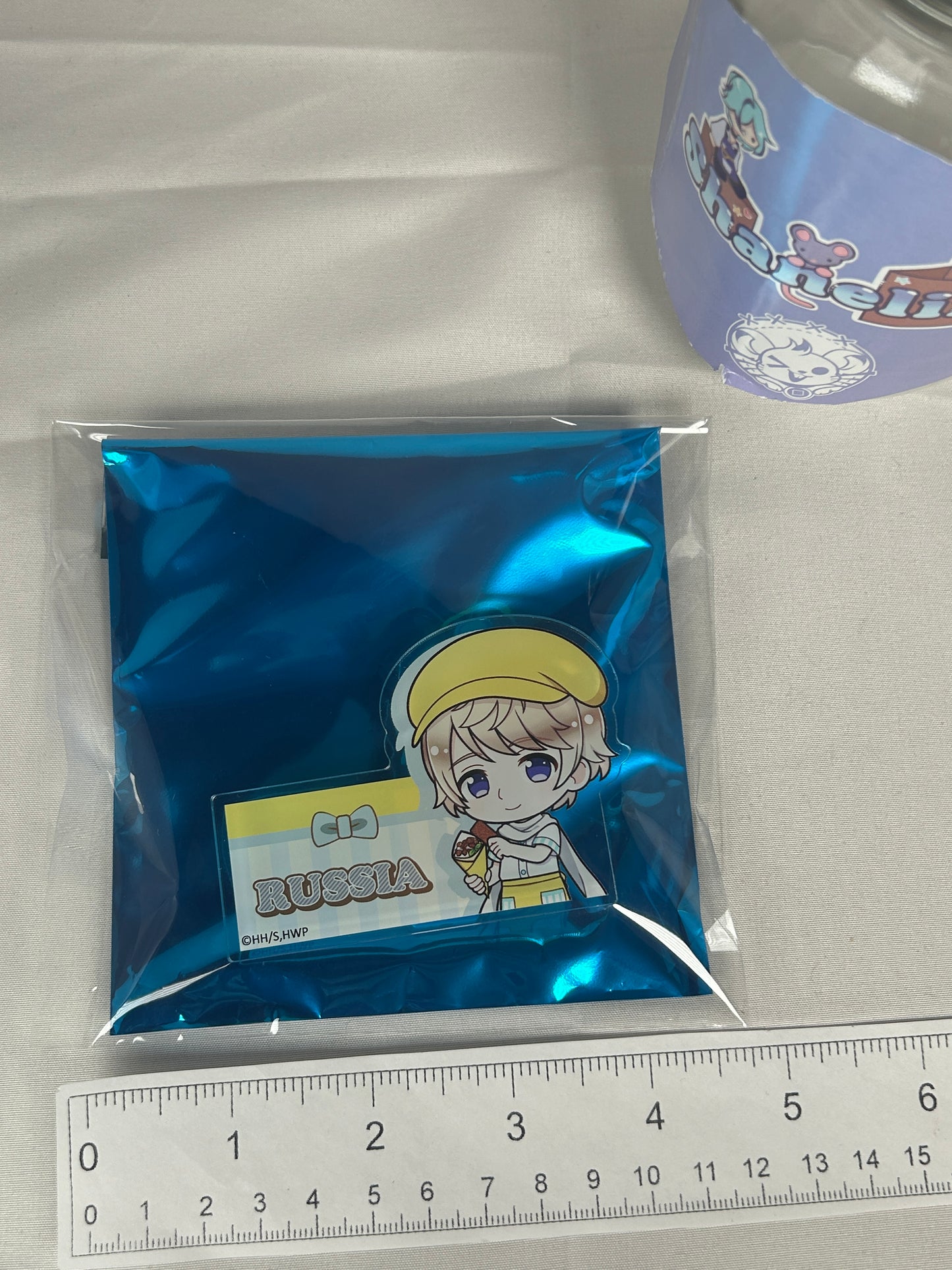 Russia Acrylic Clip Hetalia World Stars x Amo Crepe Collaboration