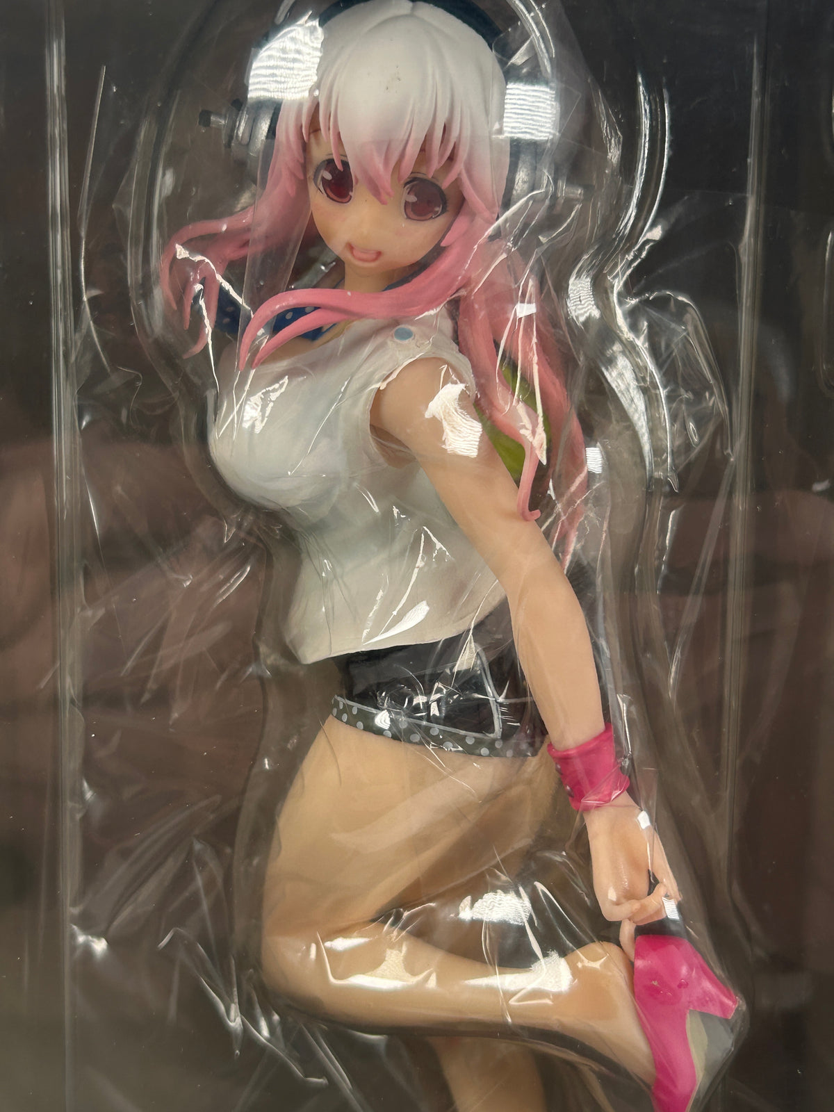 Super Sonico Figure Close up Coverage Of Daily Life Outing Time Furyu