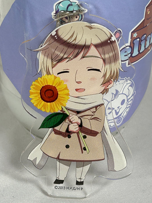 Russia Ivan Braginsky Acrylic Keychain Hetalia The Beautiful World Twinkle Broccoli