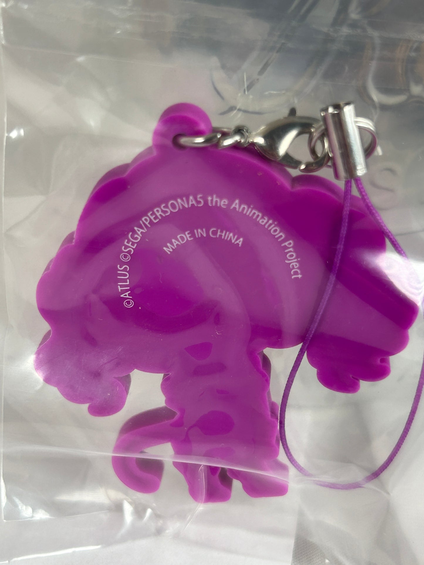 Ann Takamaki Panther Rubber Charm Keychain Persona 5 the Animation