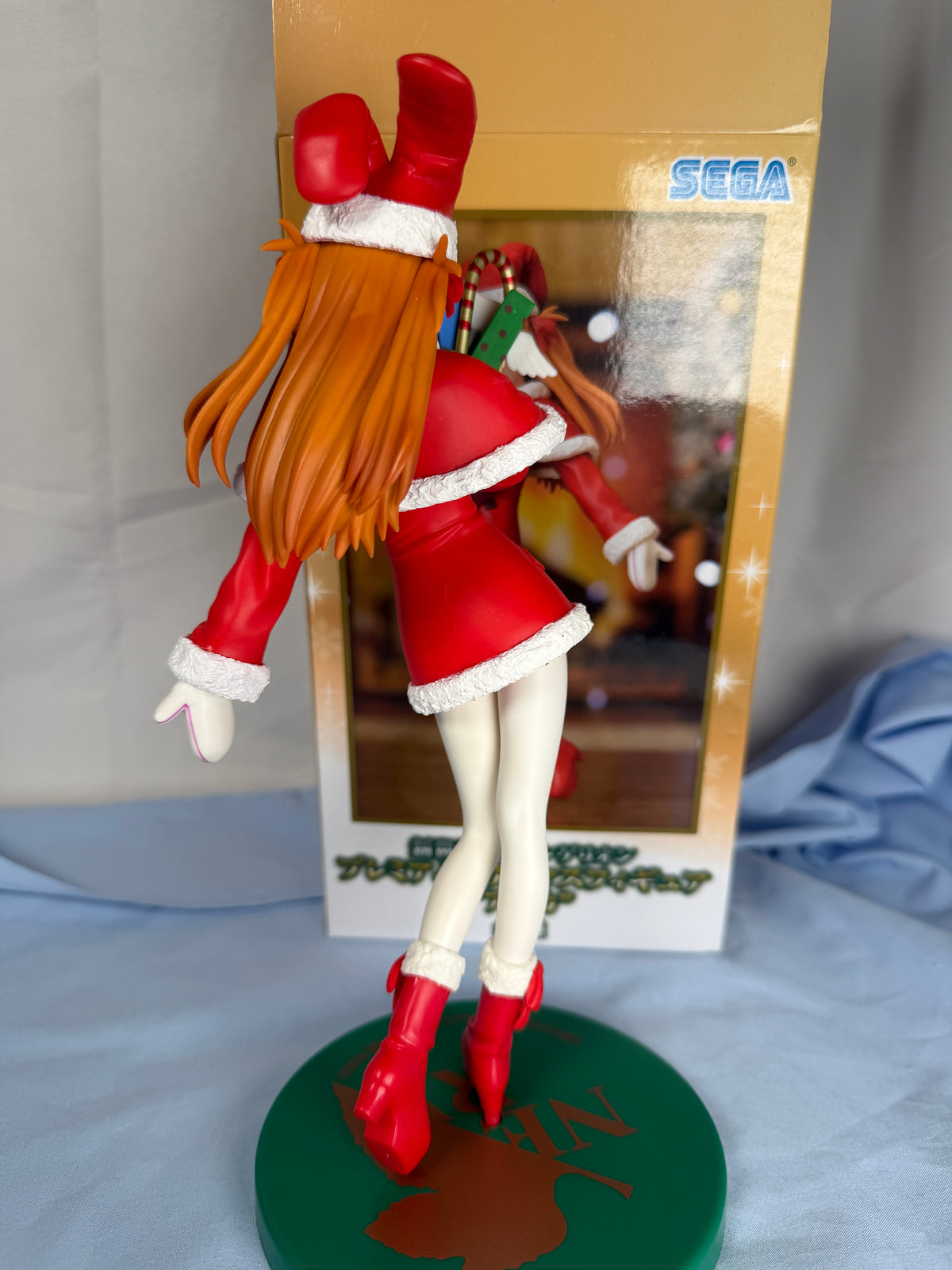 Asuka Langley Soryu Christmas PM Figure Neon Genesis Evangelion SEGA 2007