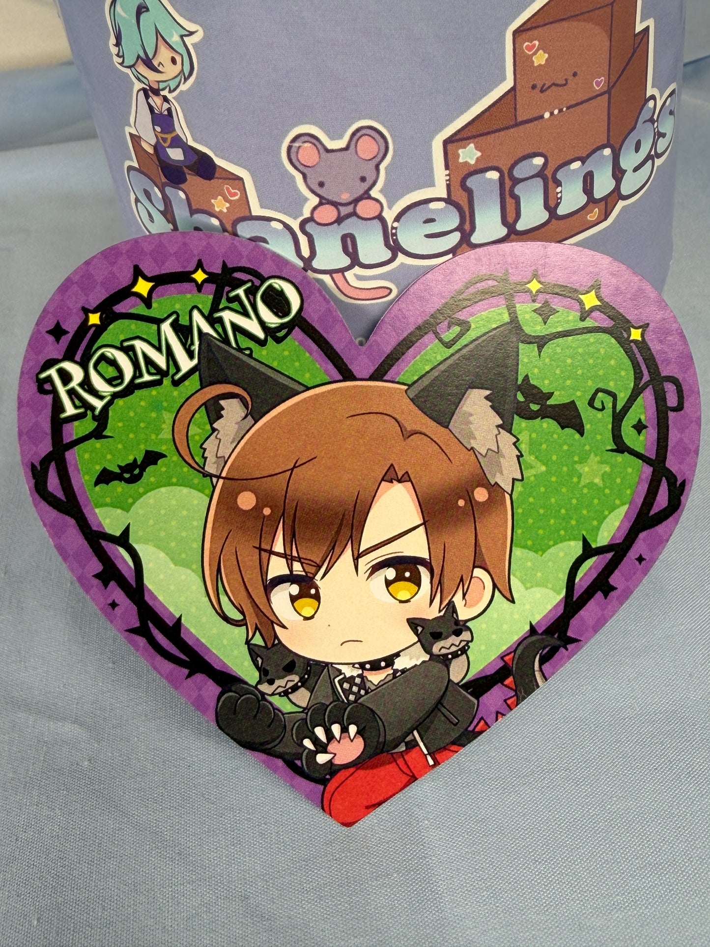 Italy Romano Halloween Party Heart Display Paper Hetalia World Stars