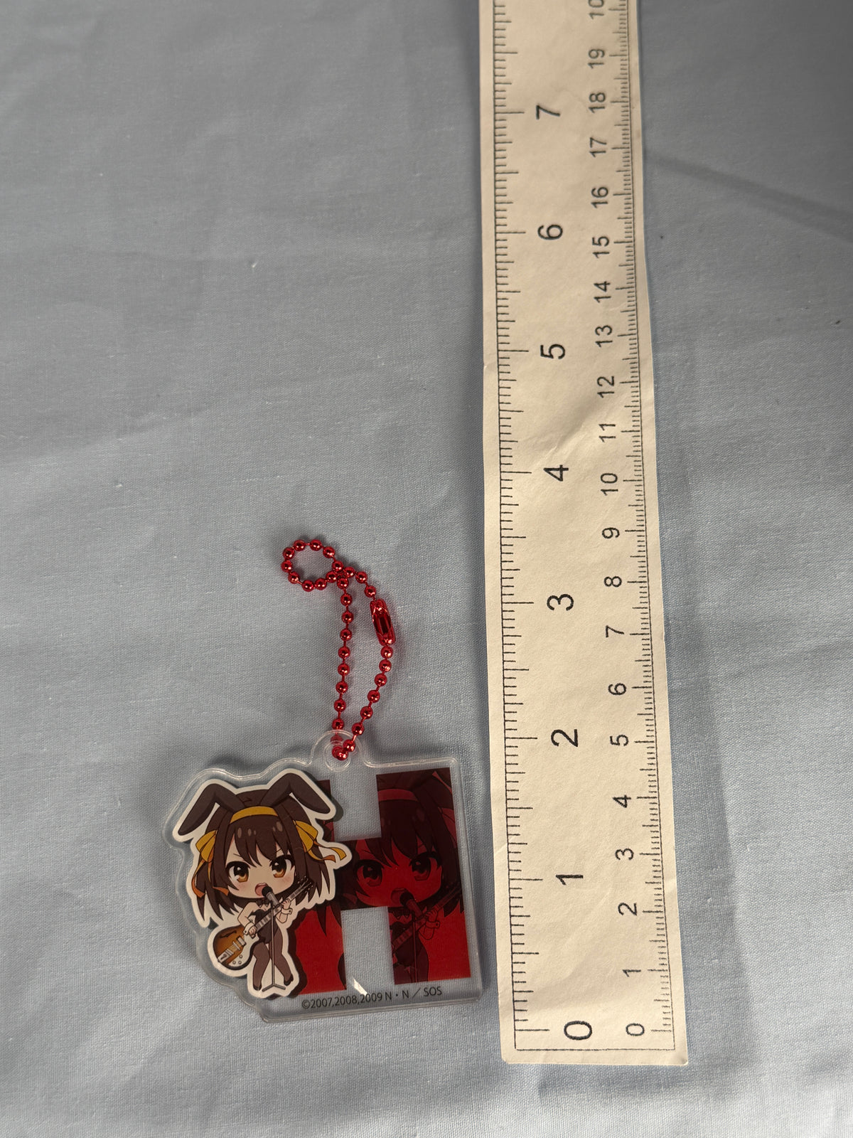Bunny Haruhi Suzumiya Acrylic Keychain Haruhi Suzumiya 20th Anniversary LEC