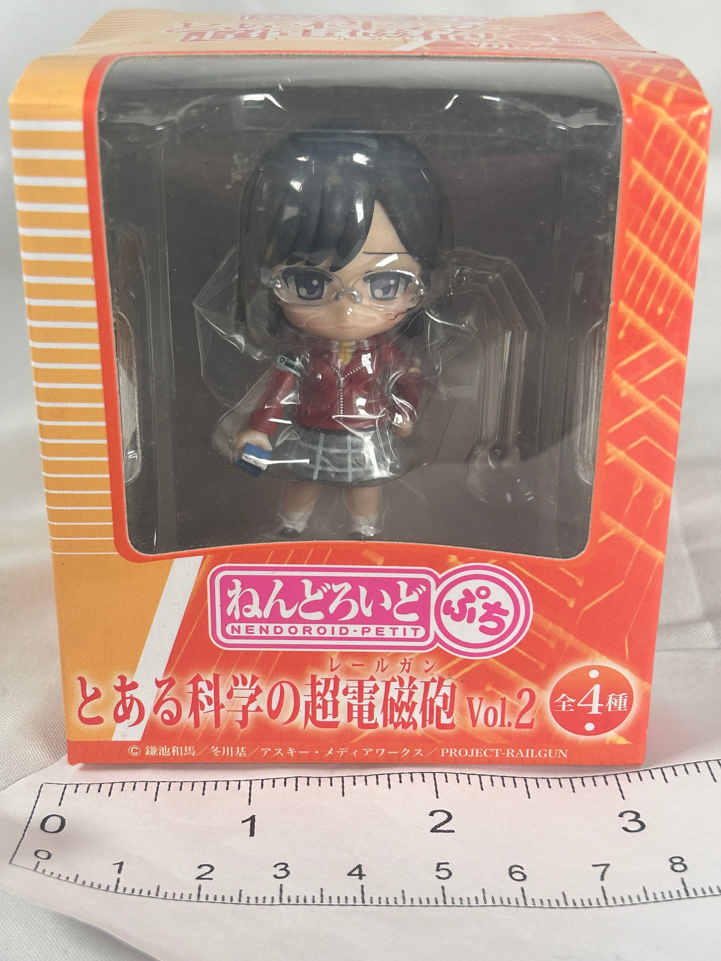 Mii Konori Nendoroid Minifigure Petite A Certain Scientific Railgun Vol 2